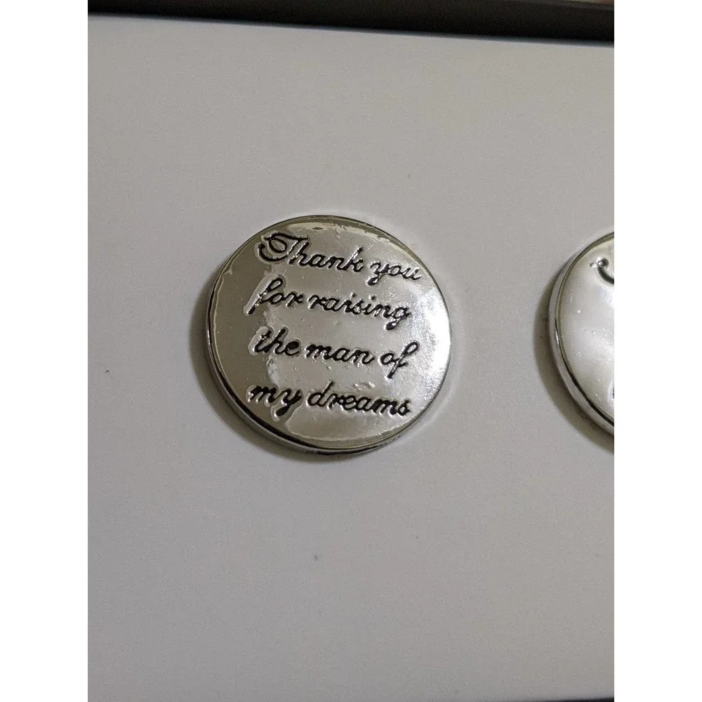 new father of the bride cufflinks thank you man dreams wedding day